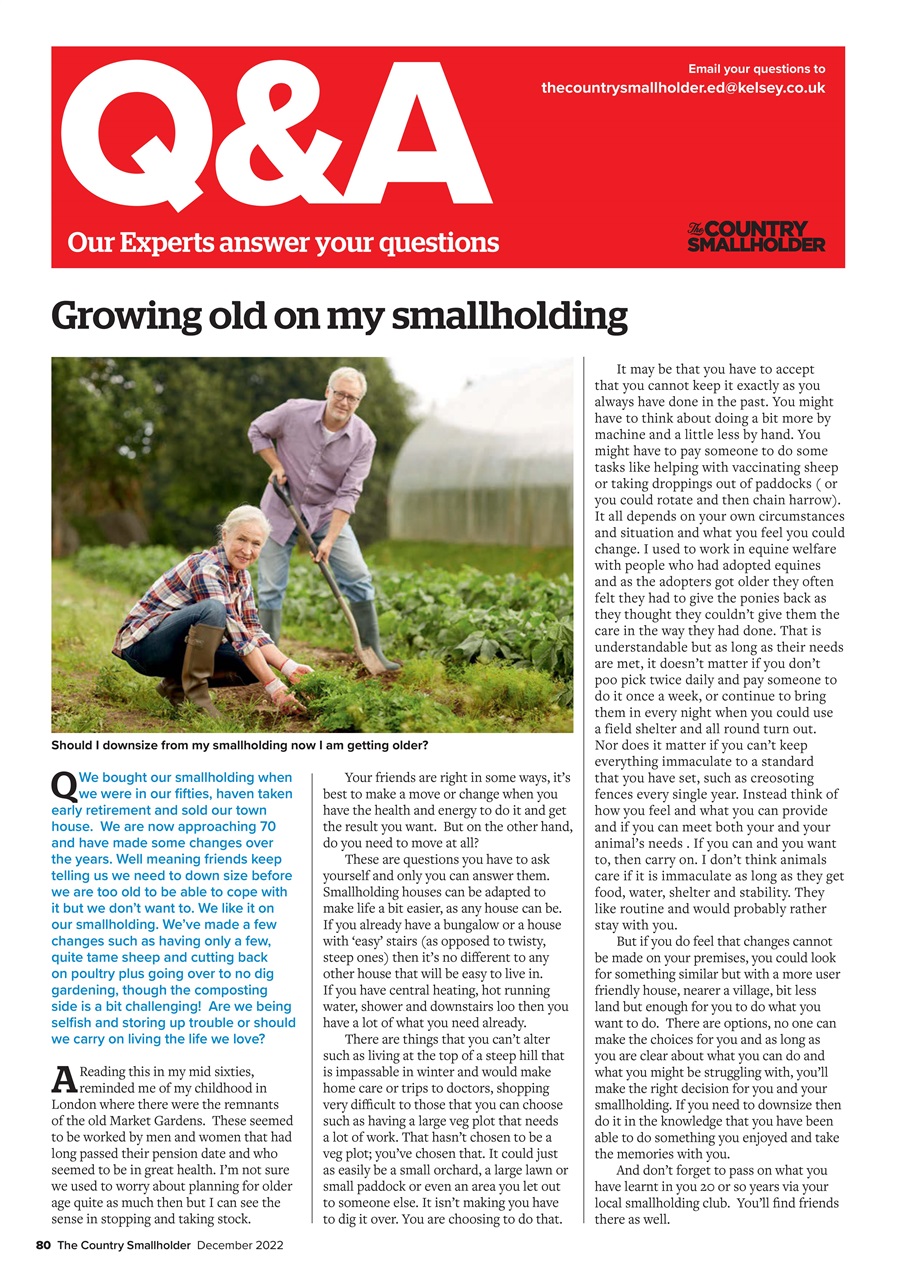 The Country Smallholder Preview Pages