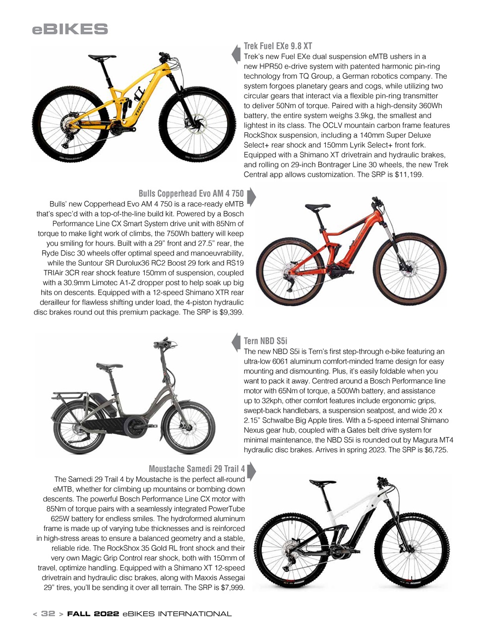 eBikes International Preview Pages