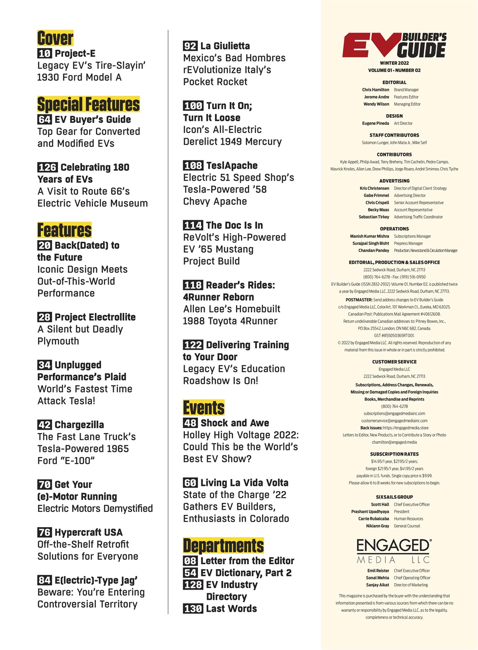 EV Builder's Guide Preview Pages