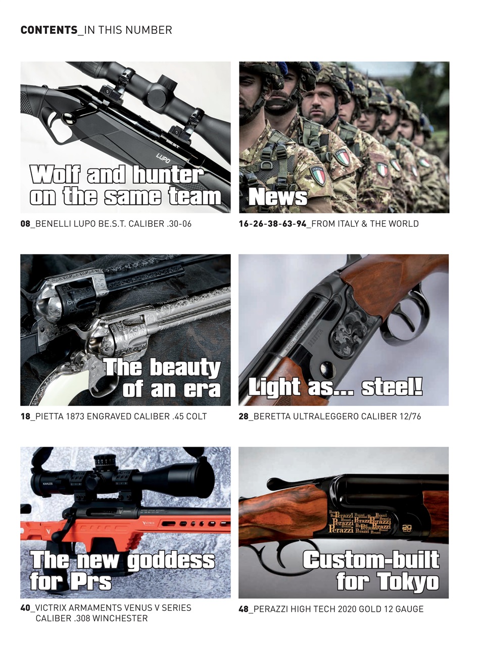 GUNS: The Italian Way Magazine Preview Pages