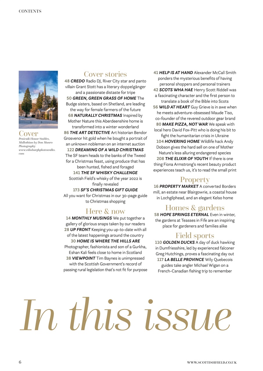 Scottish Field Preview Pages