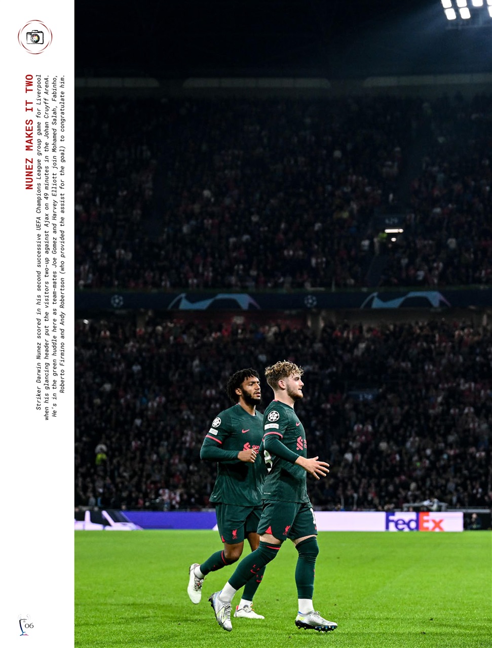 Liverpool FC Programmes Preview Pages