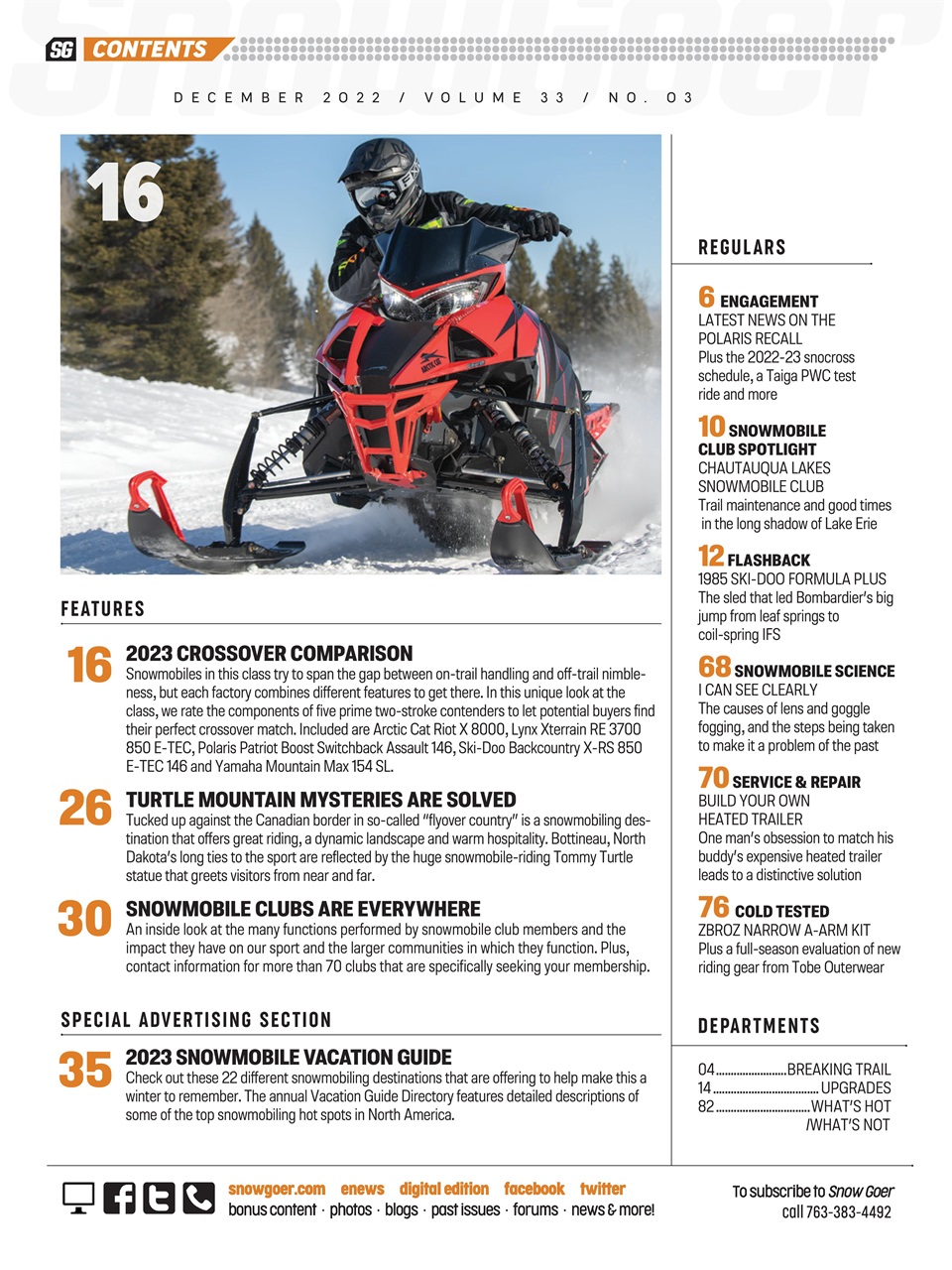 SnowGoer Preview Pages