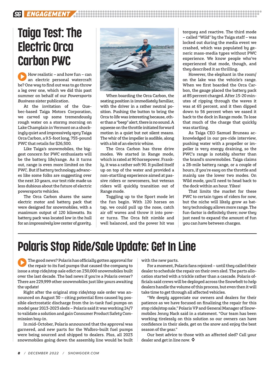 SnowGoer Preview Pages