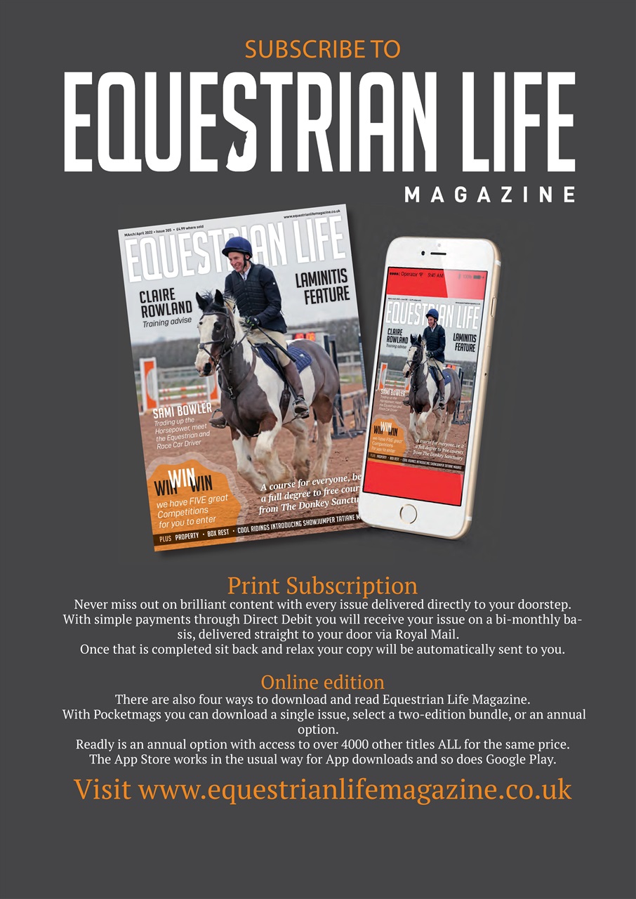 Equestrian Life Magazine Preview Pages