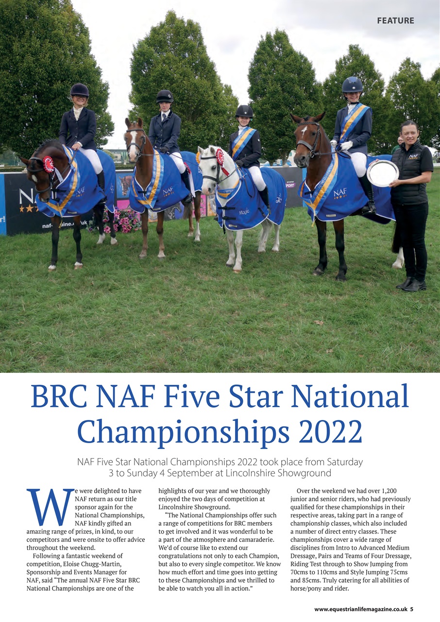 Equestrian Life Magazine Preview Pages