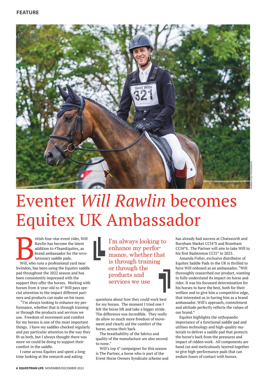 Equestrian Life Magazine Preview Pages