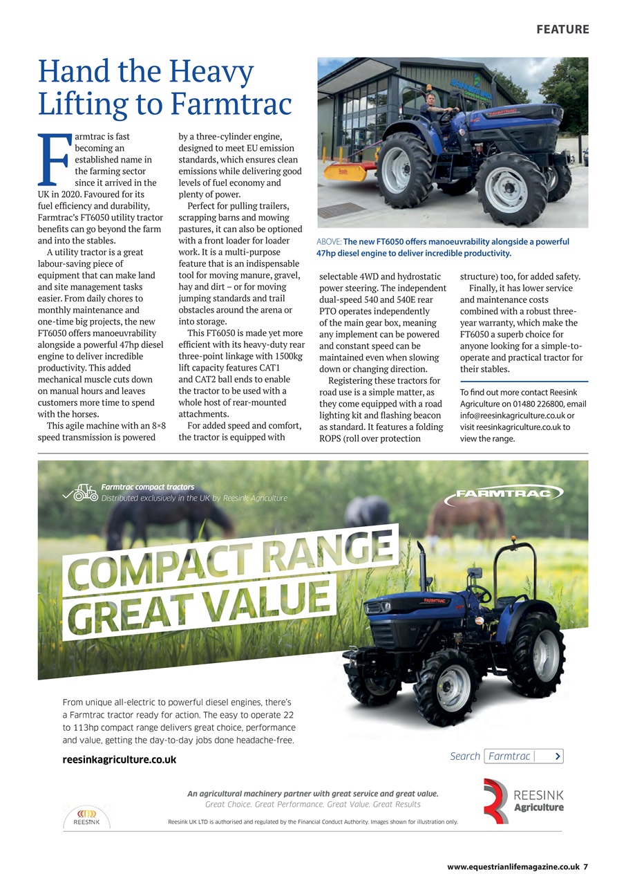 Equestrian Life Magazine Preview Pages