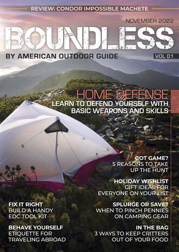American Outdoor Guide: Boundless issue 