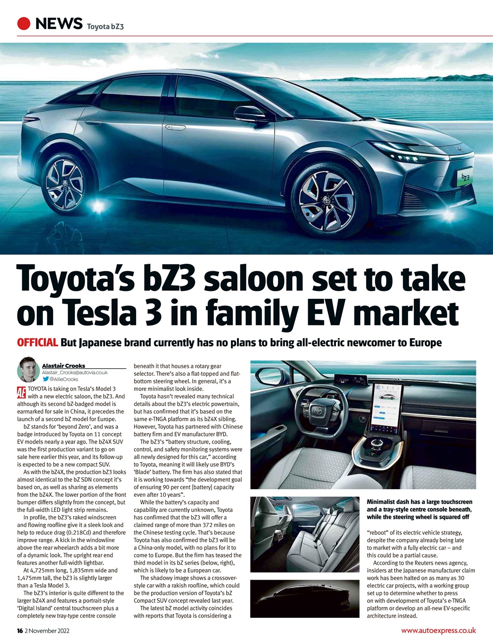 Auto Express Preview Pages