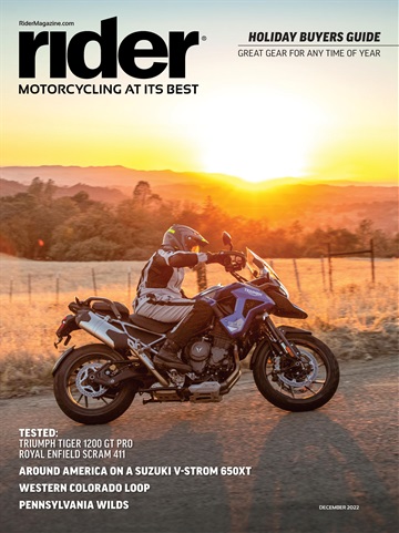 Rider Magazine issue December 2022