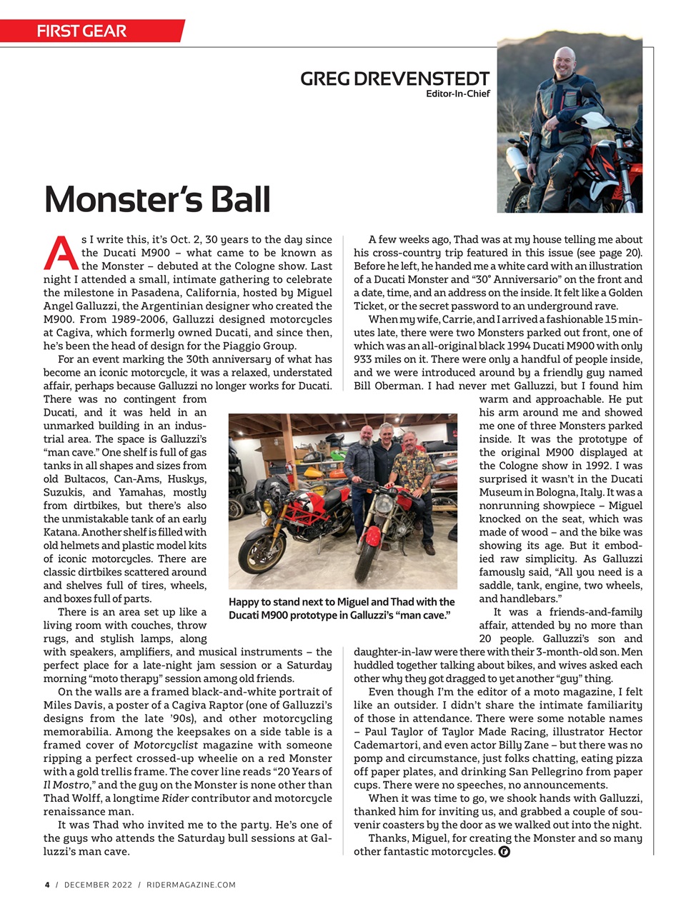 Rider Magazine Preview Pages