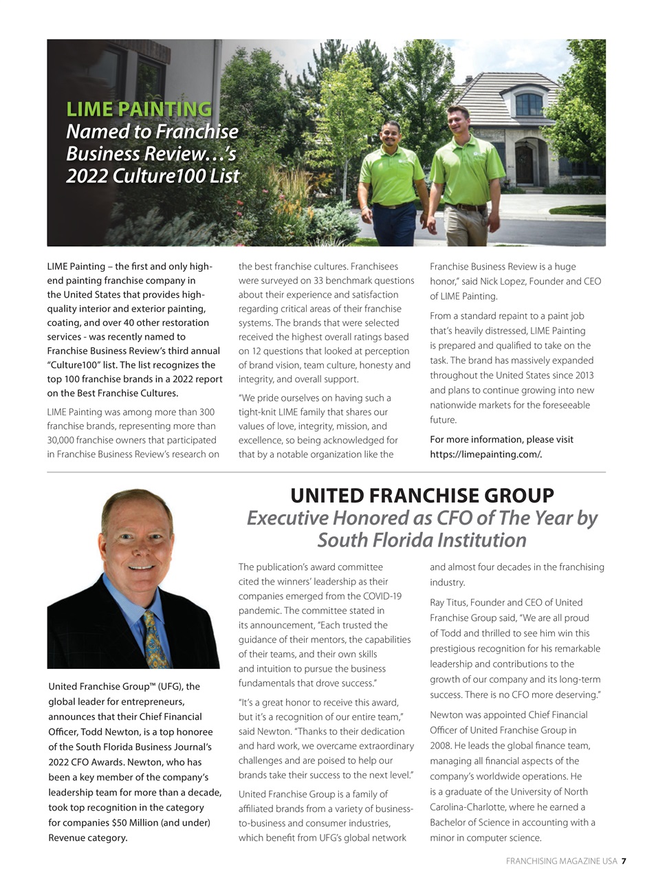 Franchising USA Preview Pages