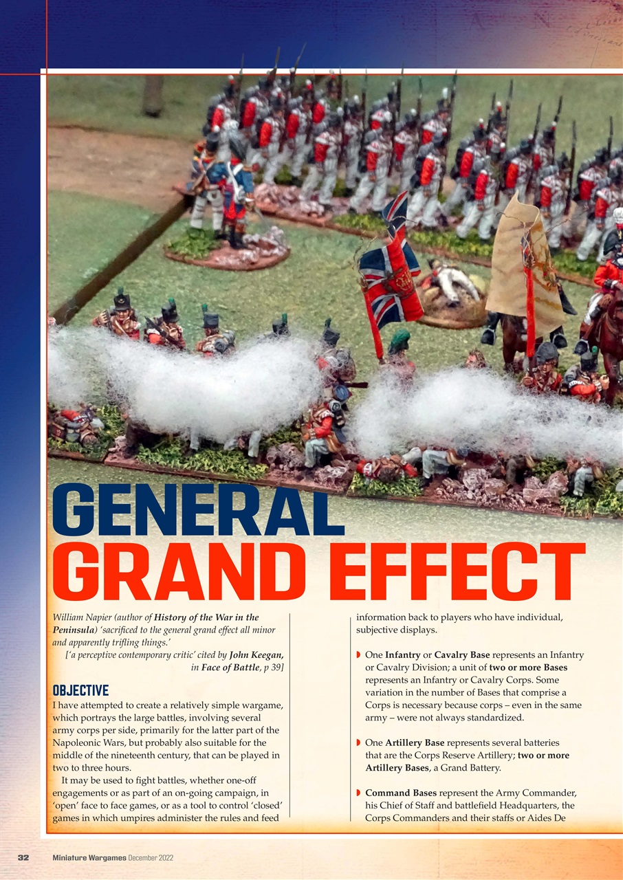 Miniature Wargames Preview Pages