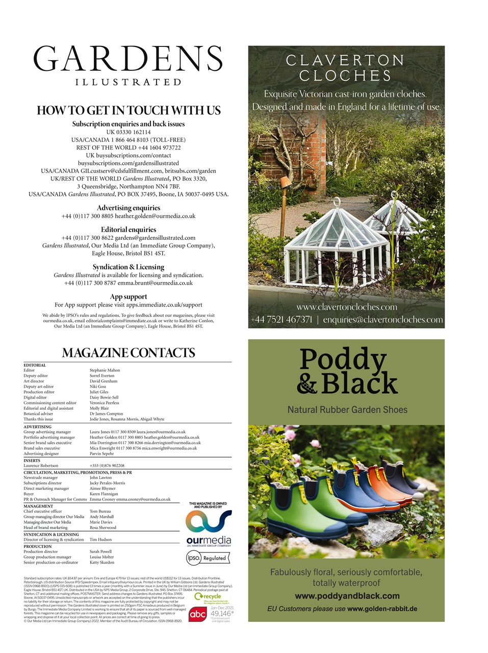 Gardens Illustrated Preview Pages