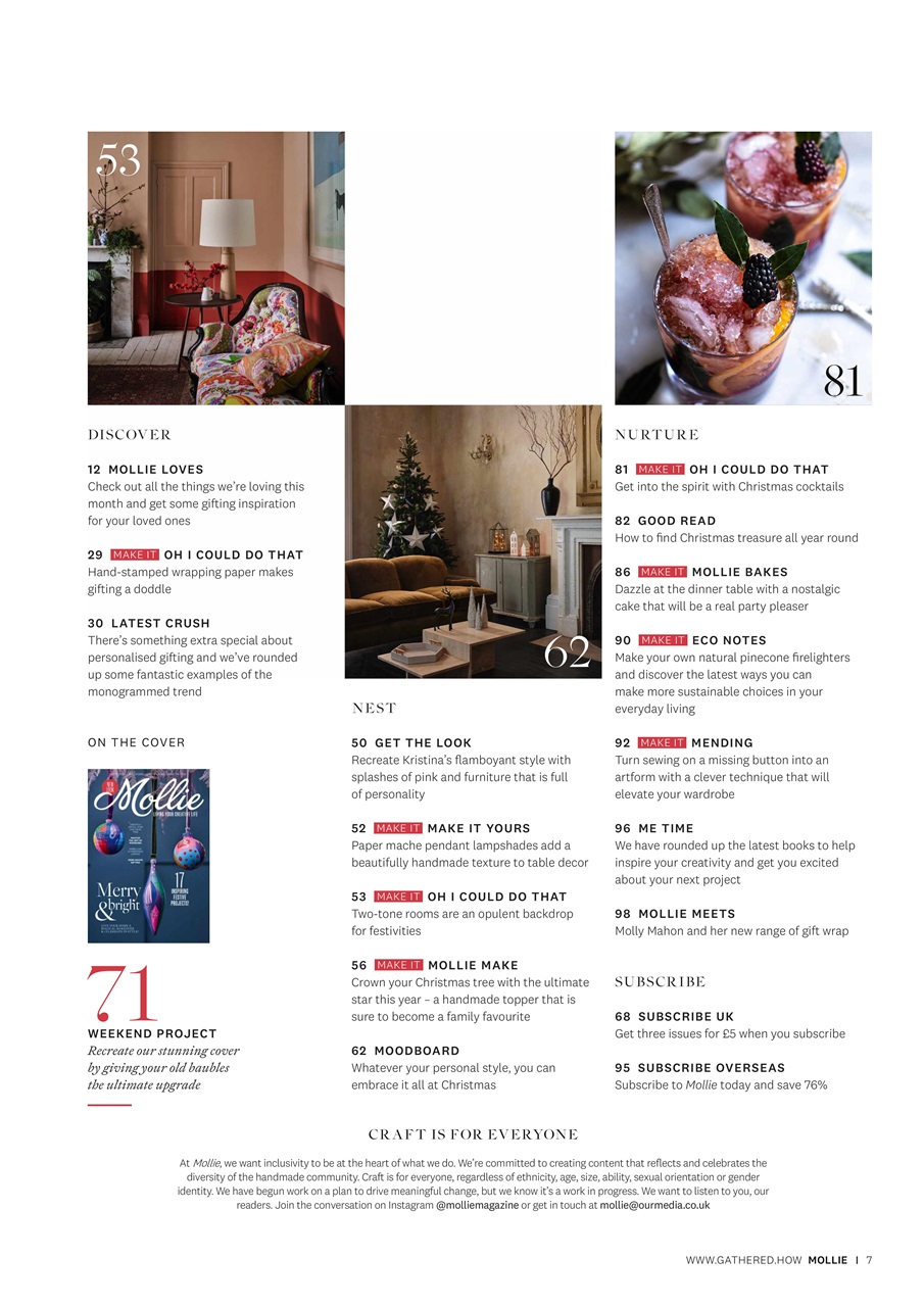 Mollie magazine Preview Pages