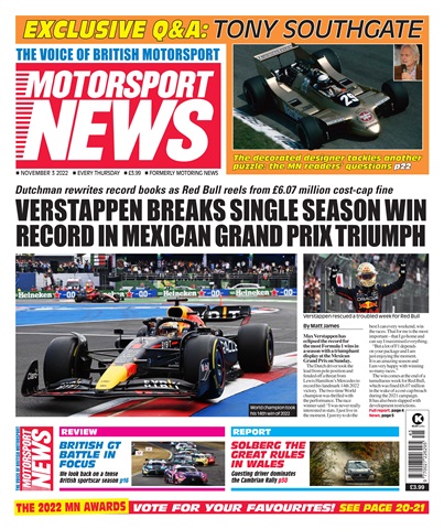 Motorsport News issue 03-Nov-22