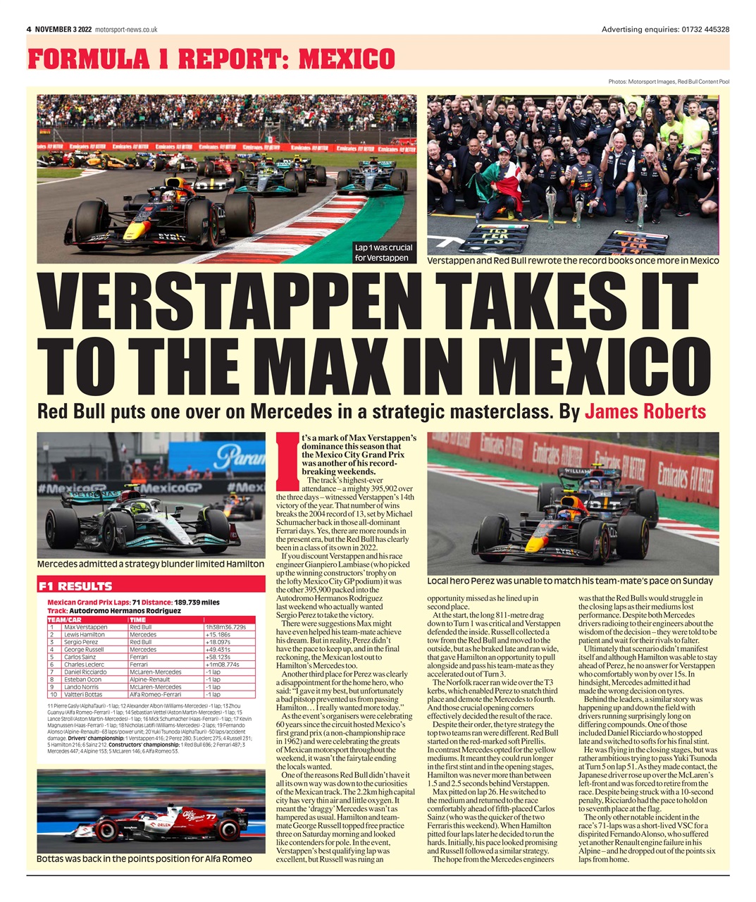 Motorsport News Preview Pages