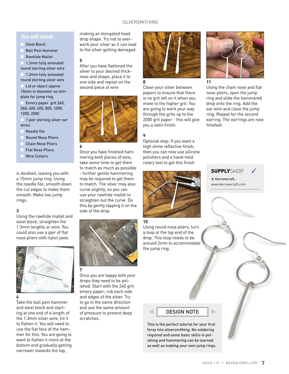 Bead & Jewellery Magazine Preview Pages