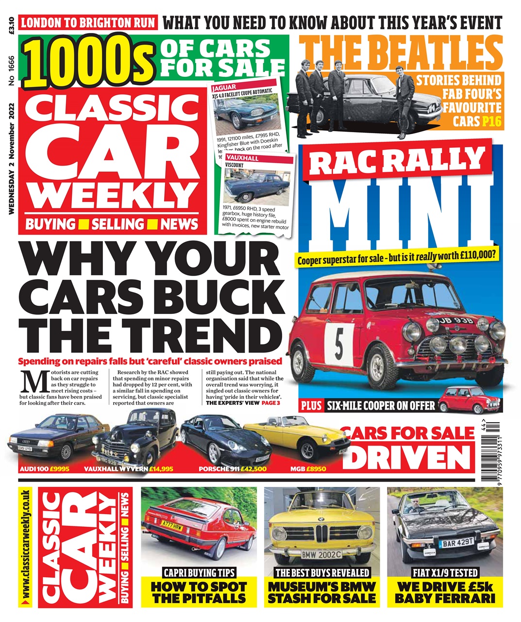 Classic Car Weekly Preview Pages