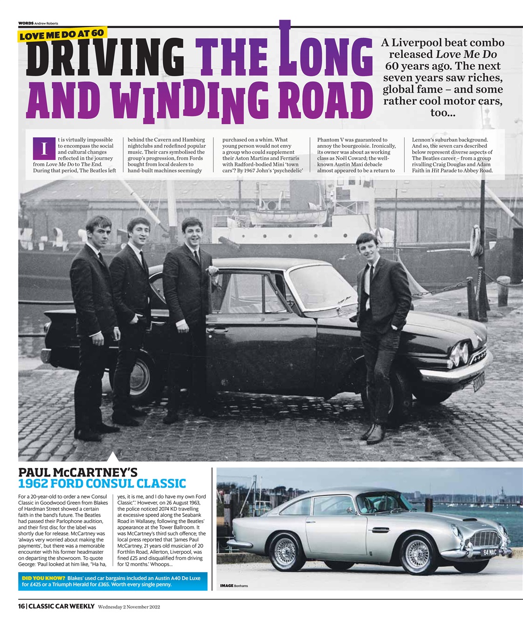Classic Car Weekly Preview Pages