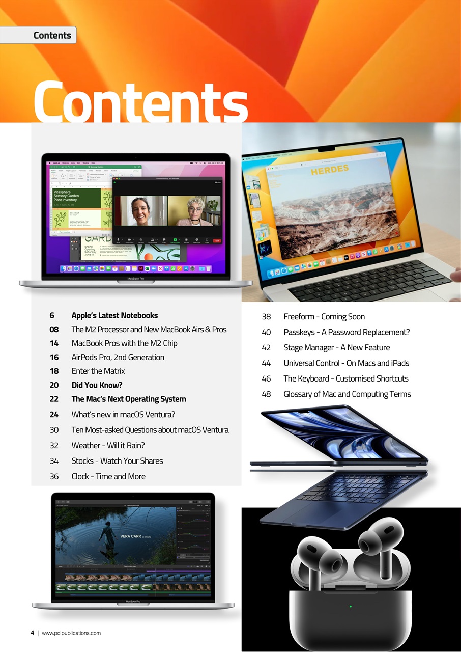 Mac + MacBook User Preview Pages