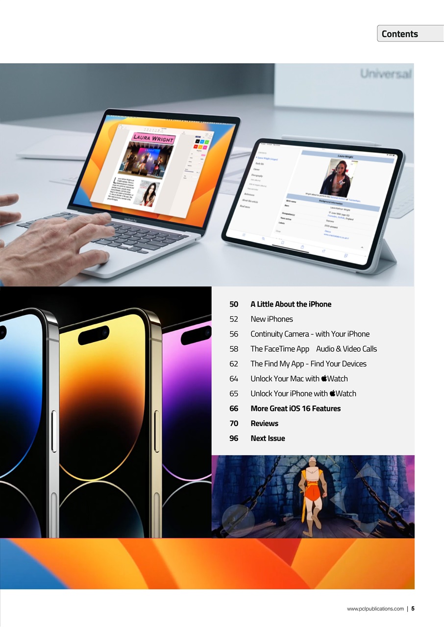 Mac + MacBook User Preview Pages