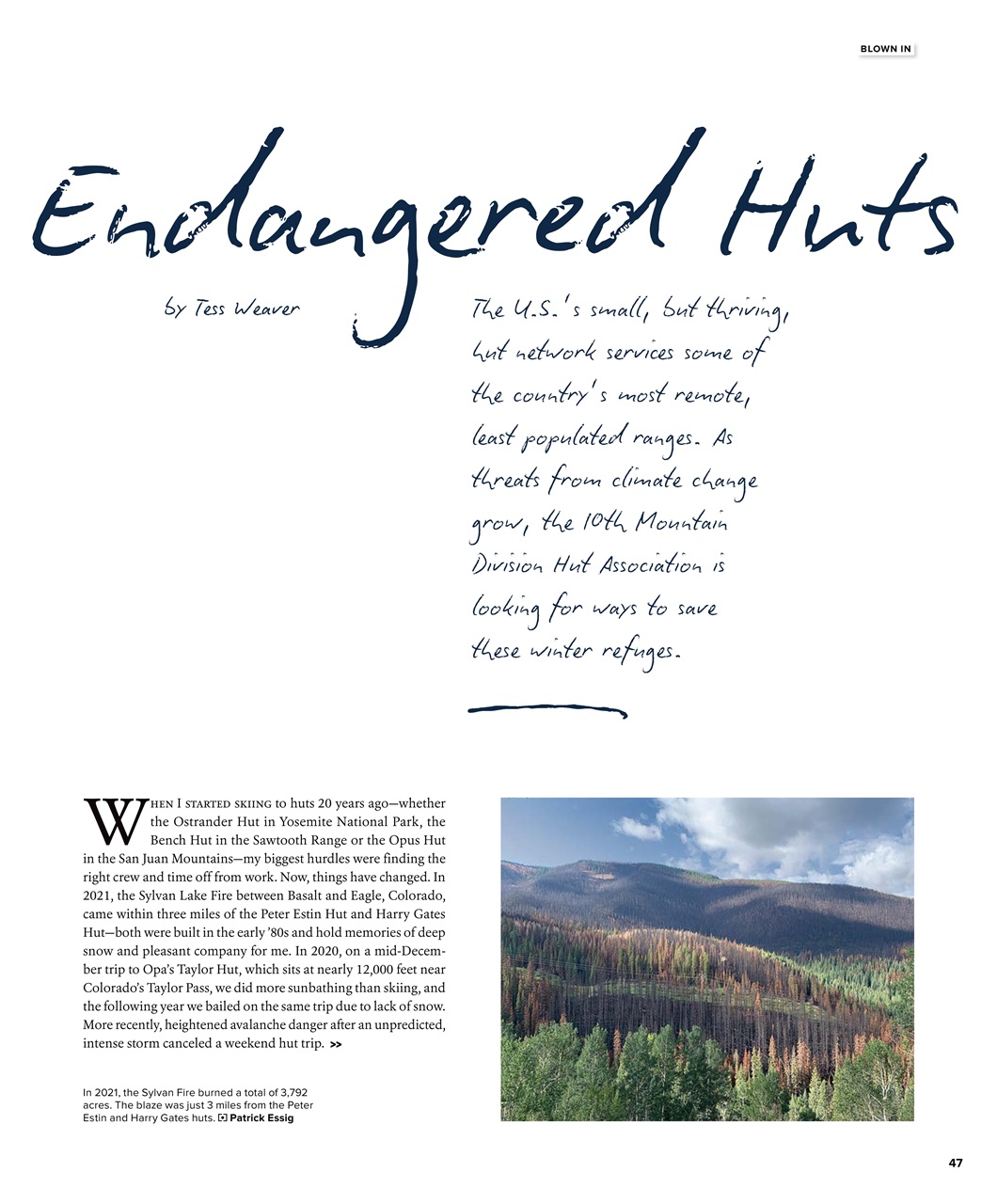 Backcountry Preview Pages