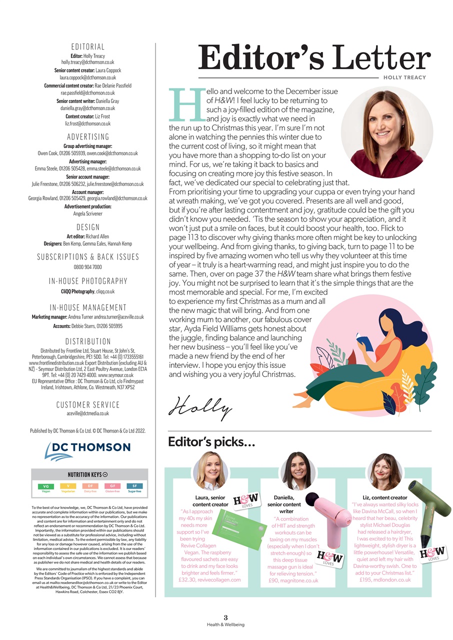 Health & Wellbeing Preview Pages