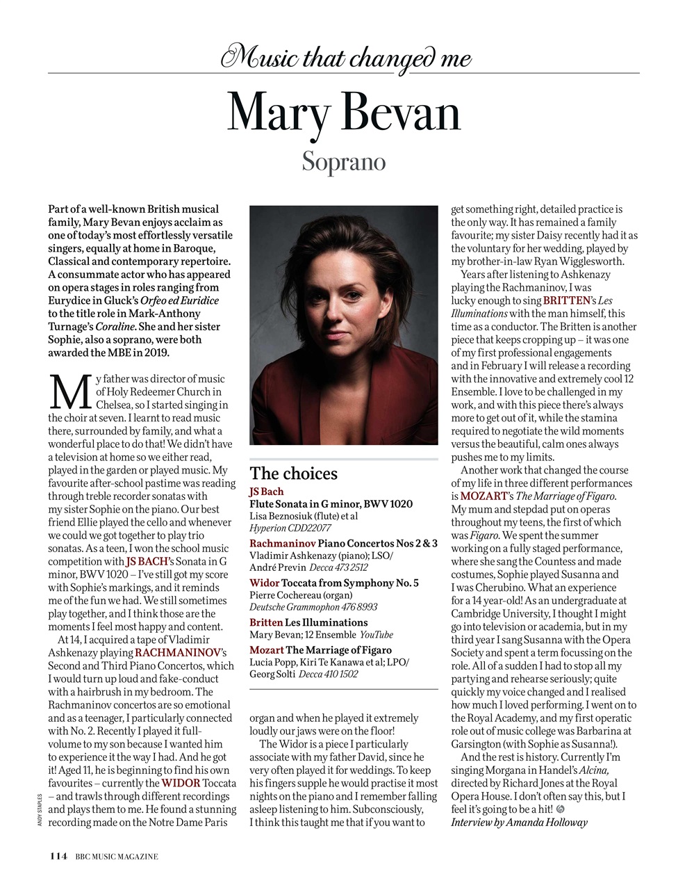 BBC Music Magazine Preview Pages