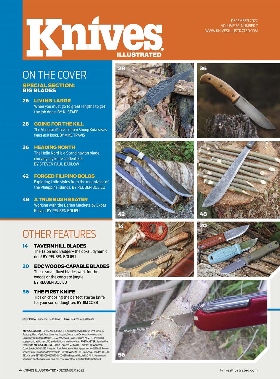 Knives Illustrated Preview Pages