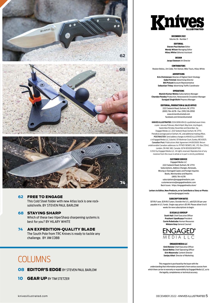 Knives Illustrated Preview Pages