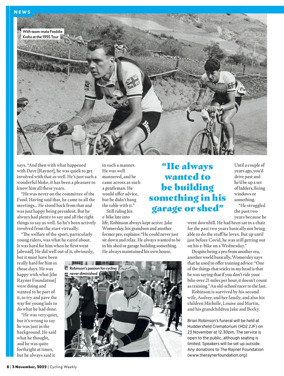 Cycling Weekly Preview Pages
