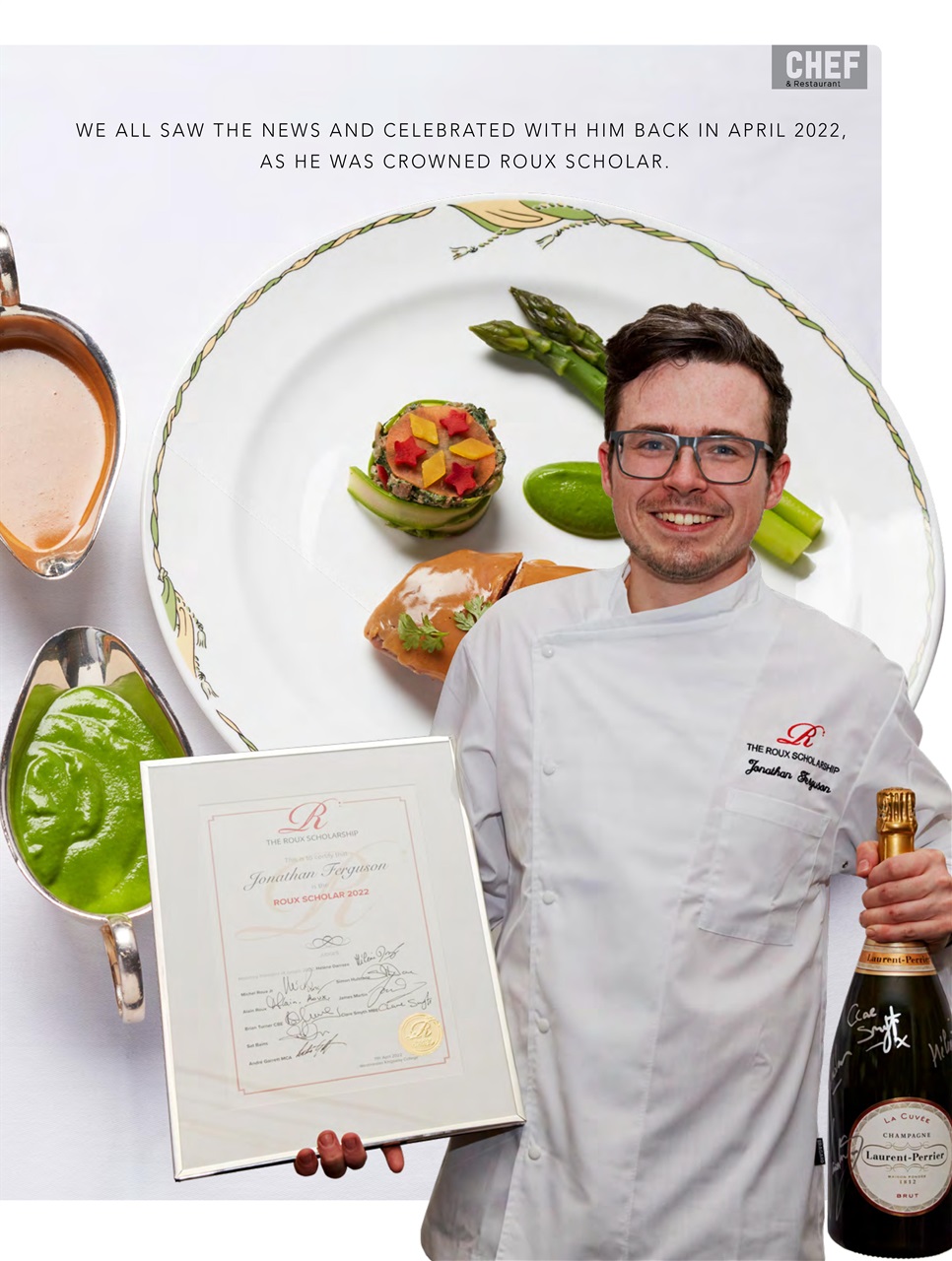 Chef & Restaurant Magazine Preview Pages