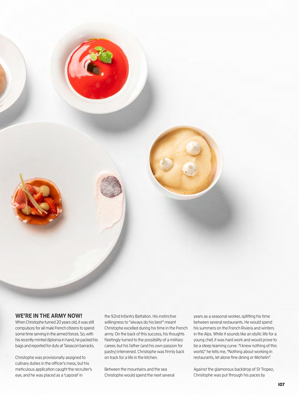 Chef & Restaurant Magazine Preview Pages