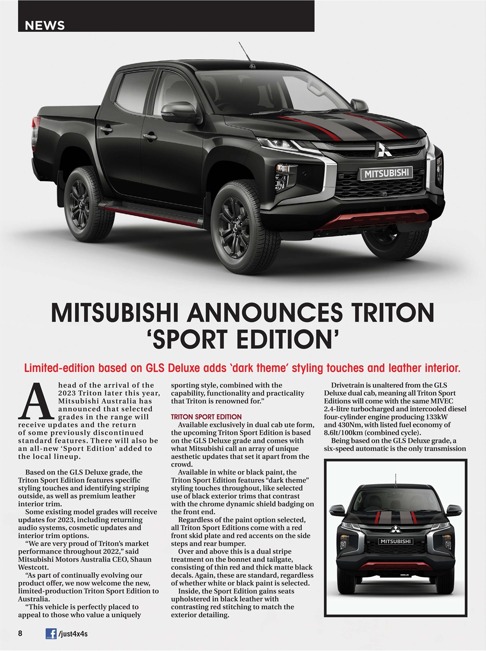 JUST 4X4S Preview Pages