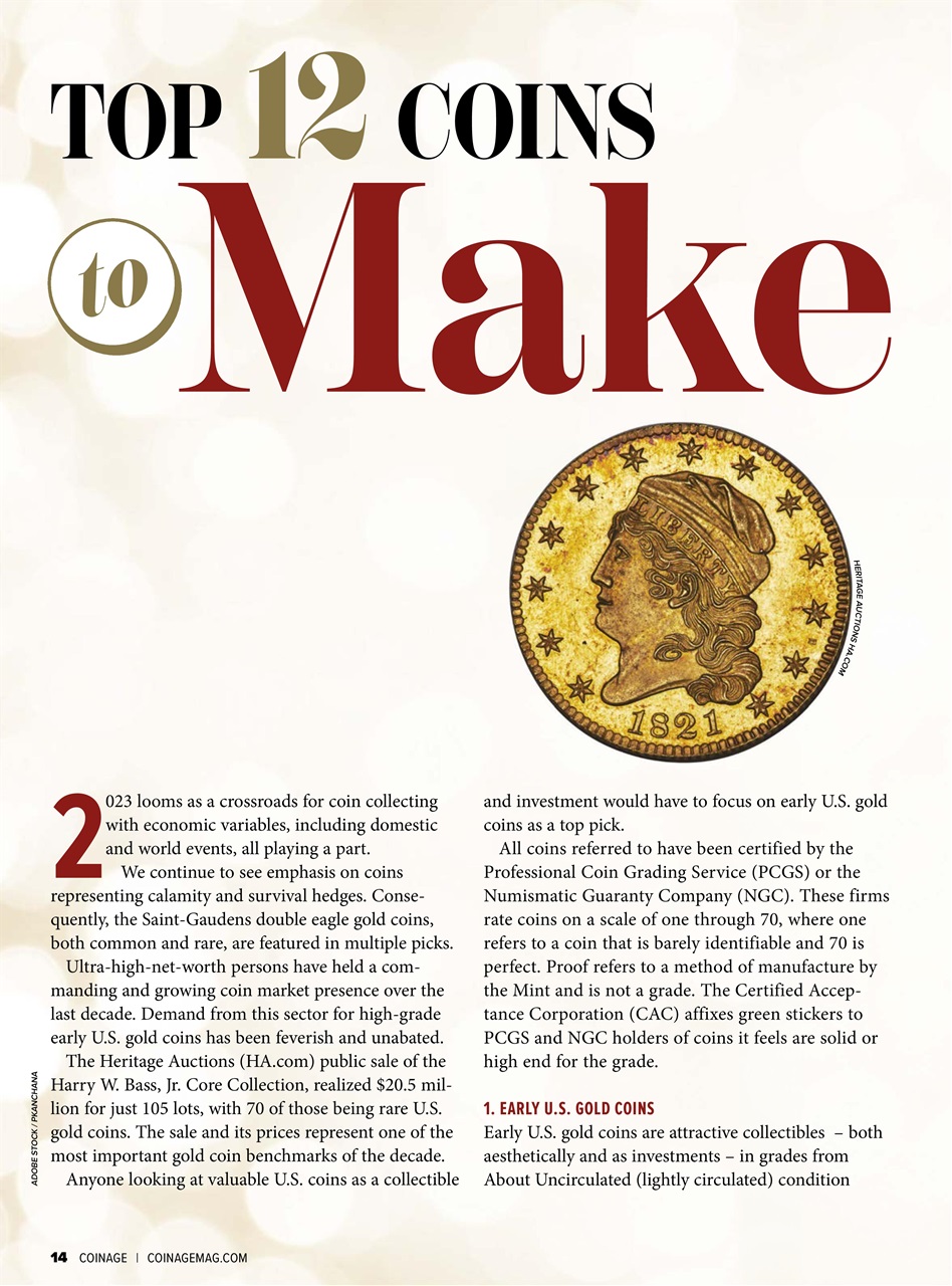 COINage Magazine Preview Pages