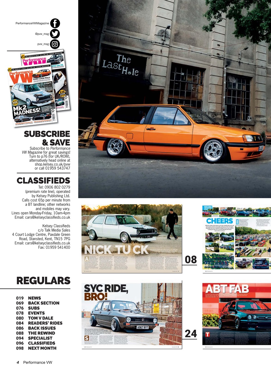 Performance VW Preview Pages