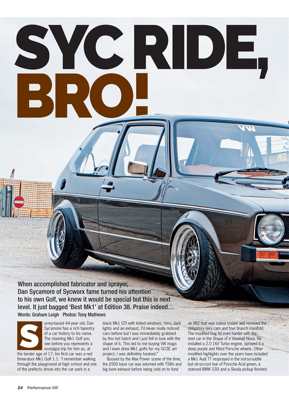 Performance VW Preview Pages