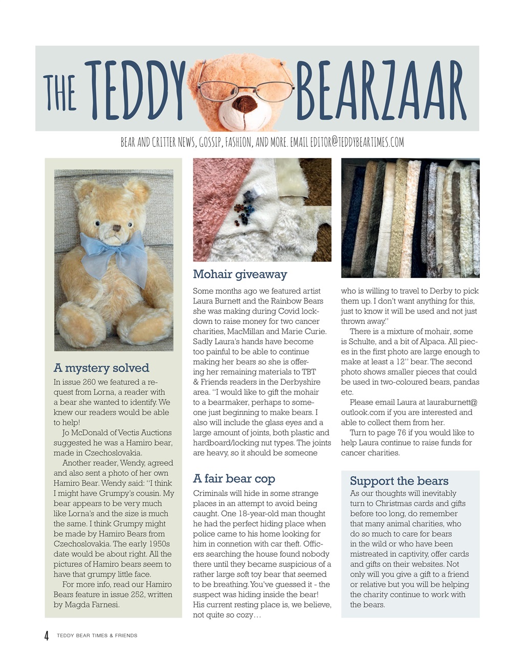 Teddy Bear Times Preview Pages