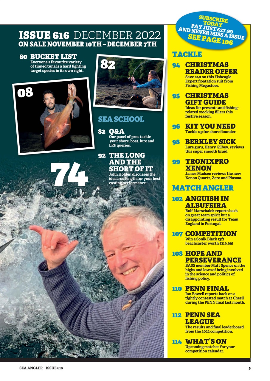 Sea Angler Preview Pages