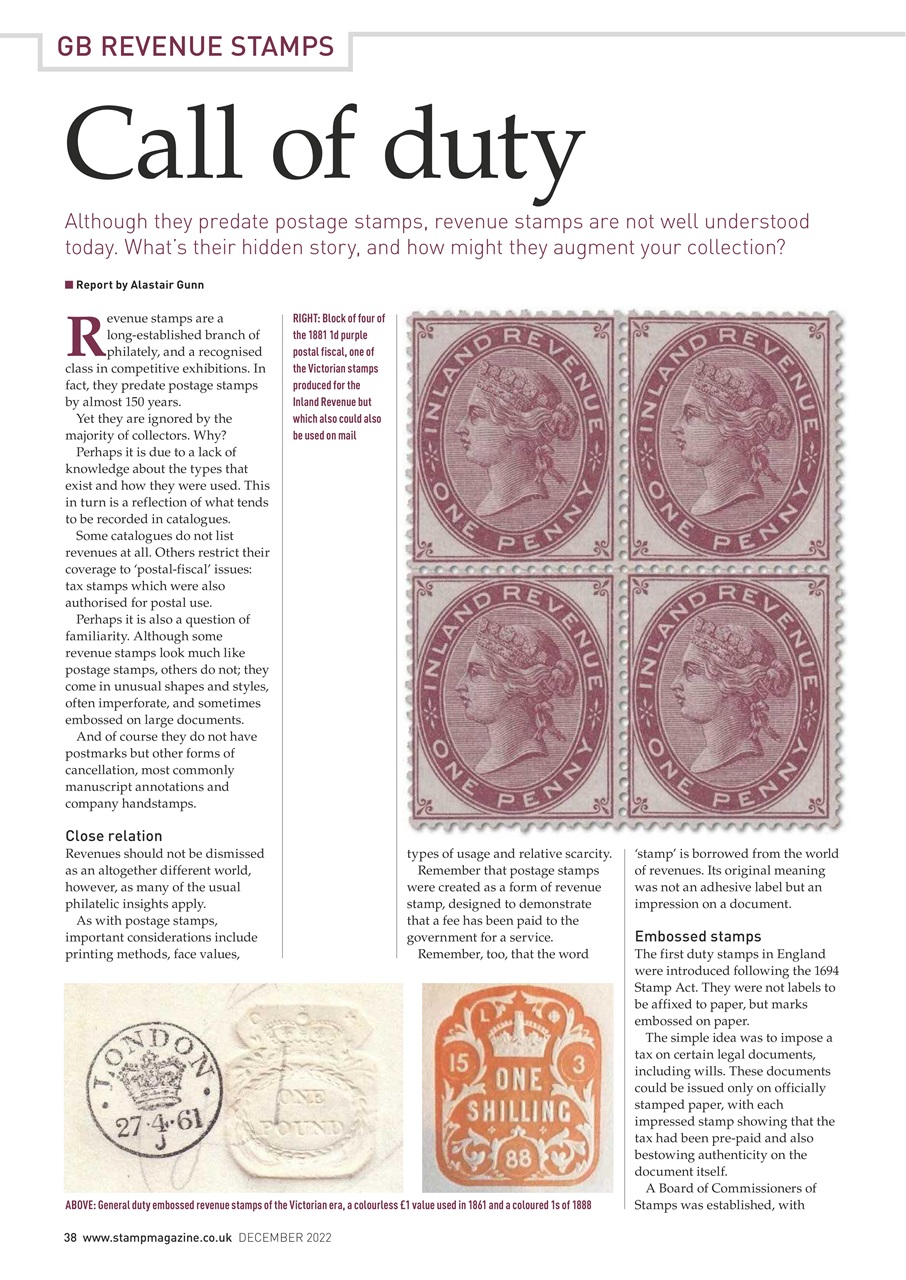 Stamp Magazine Preview Pages