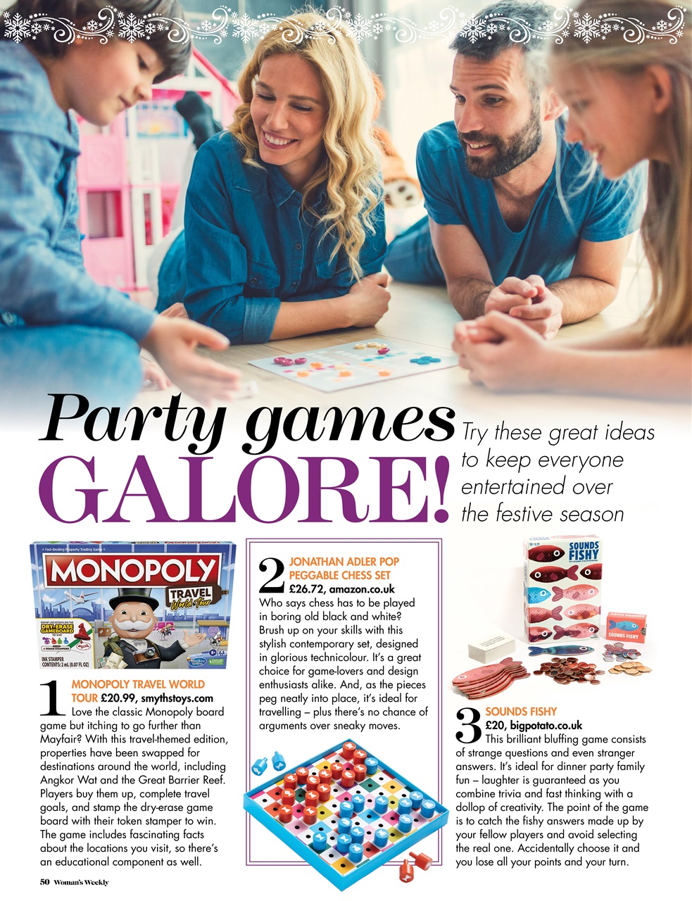 Woman's Weekly Preview Pages