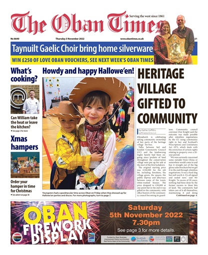 The Oban Times & Lochaber Times issue 