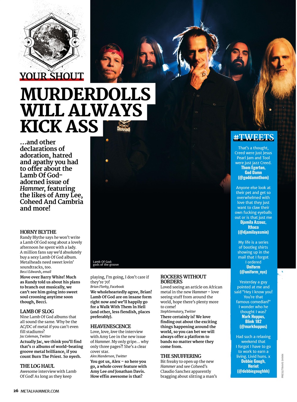 Metal Hammer Preview Pages