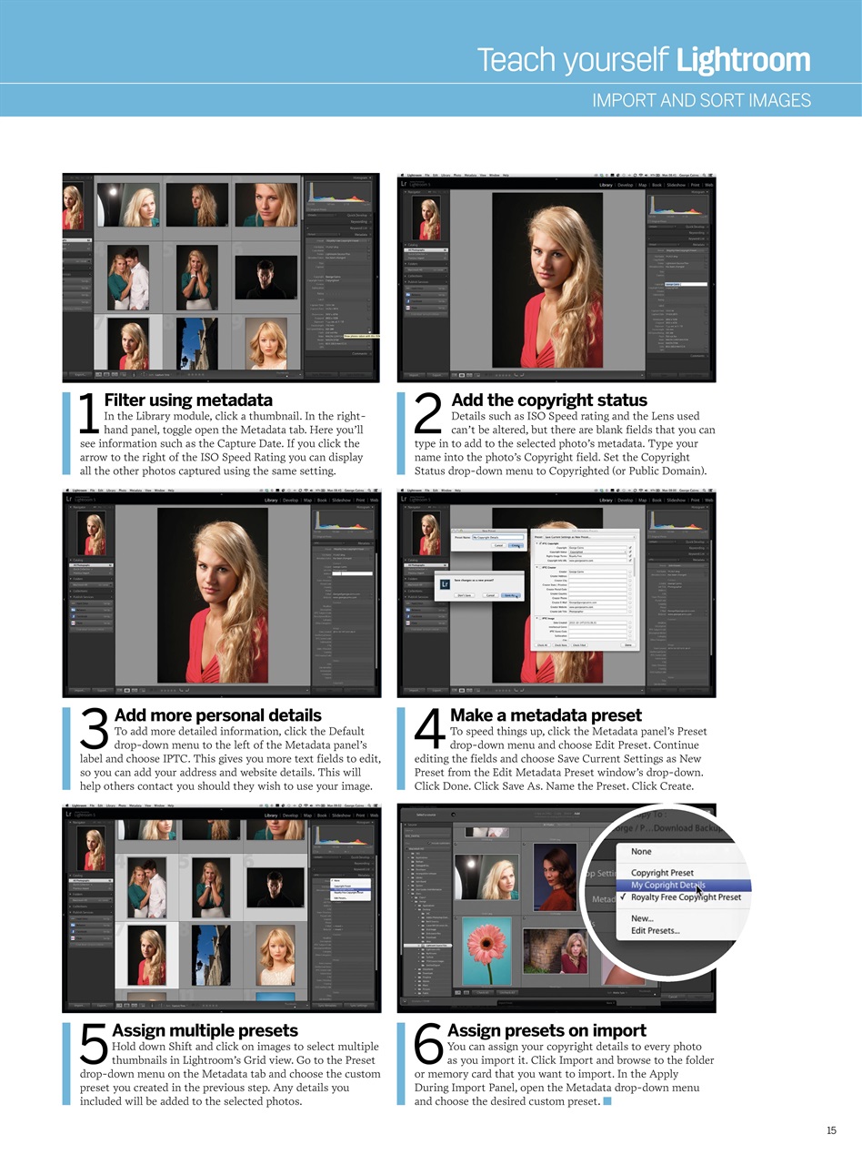 Photography Bookazine Preview Pages