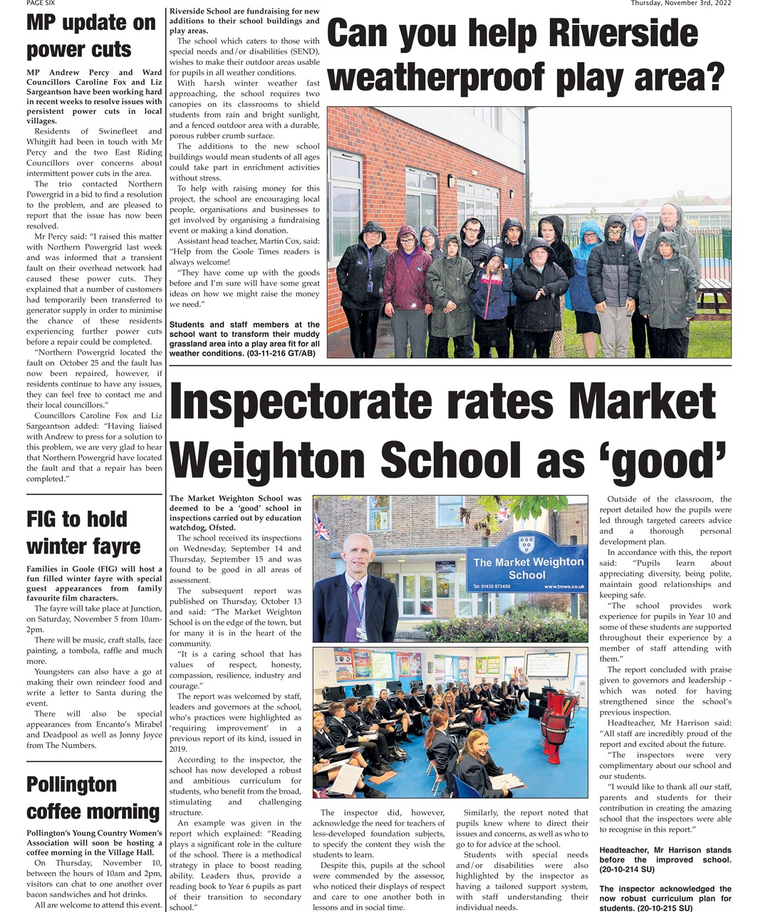 Goole Times Preview Pages