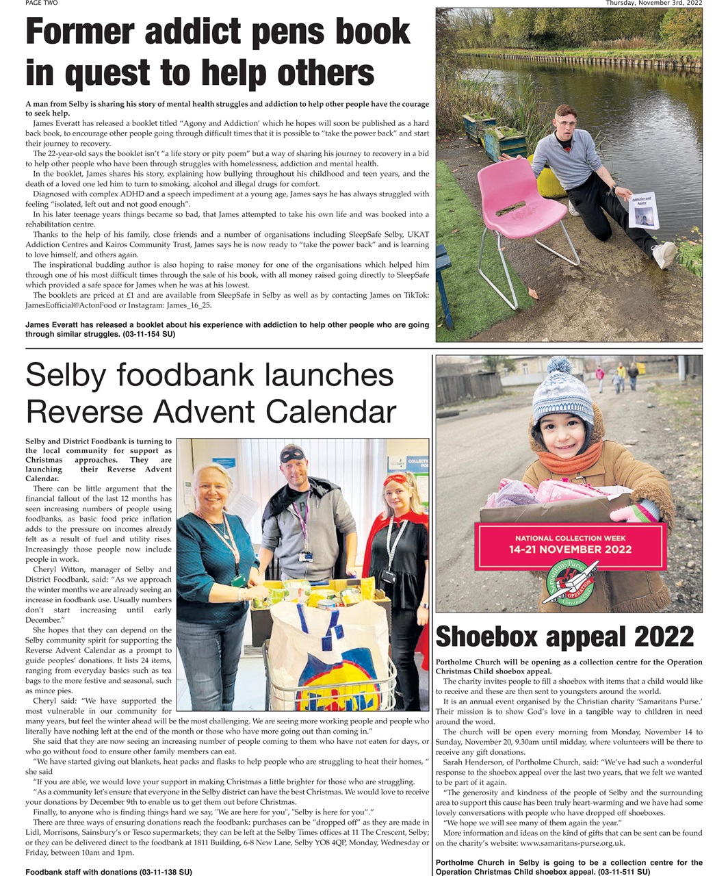 Selby Times Preview Pages