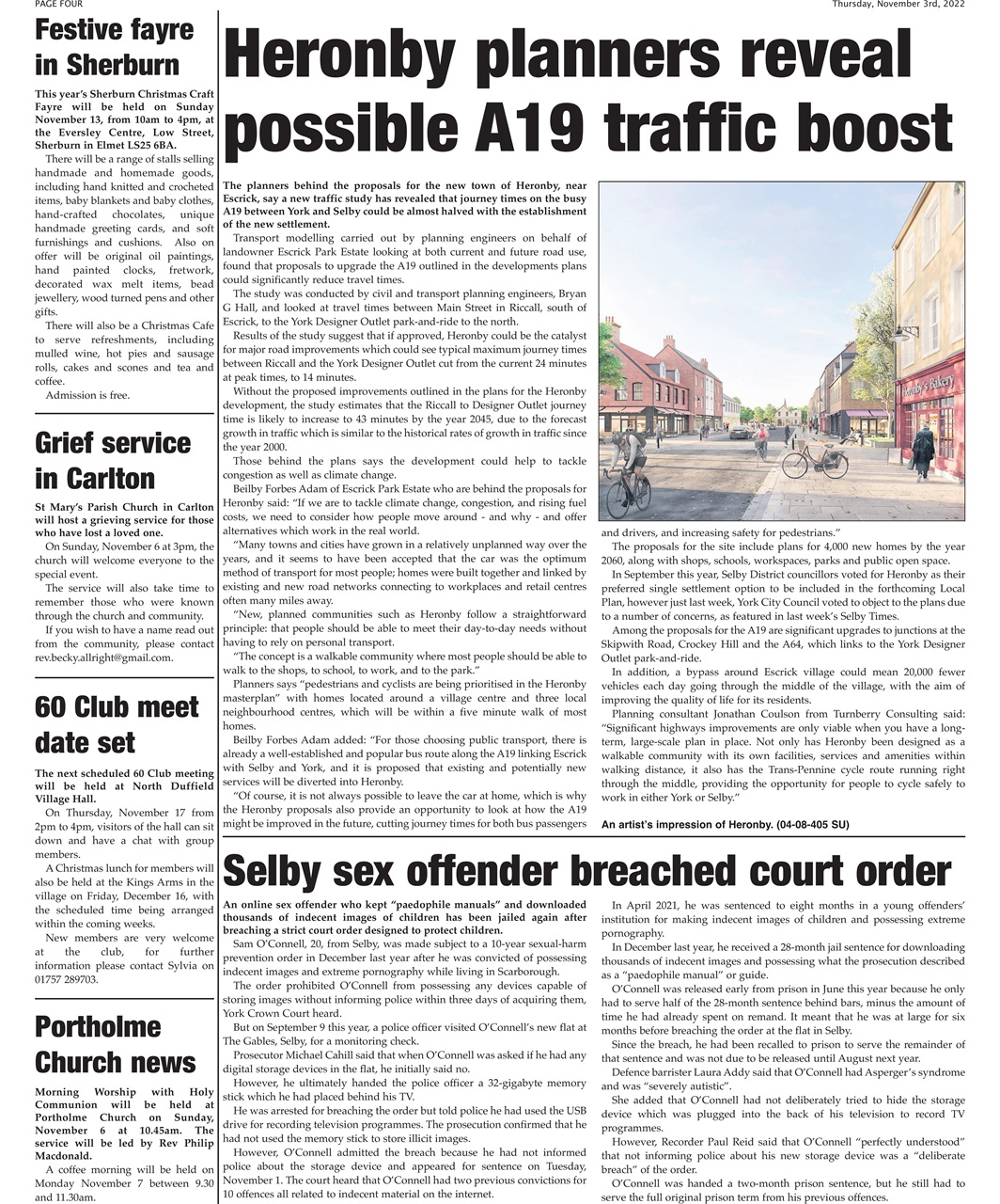 Selby Times Preview Pages