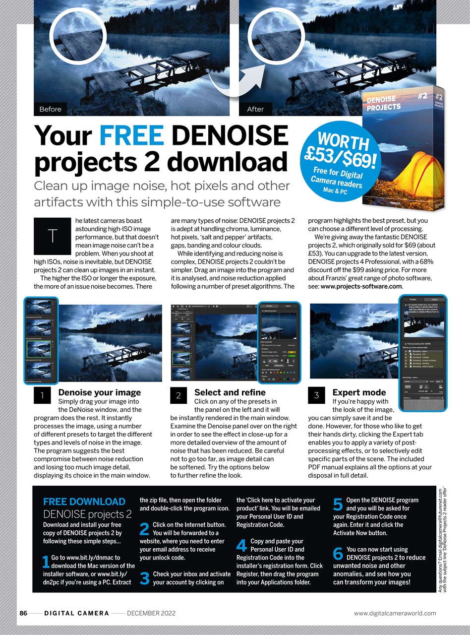 Digital Camera Magazine Preview Pages